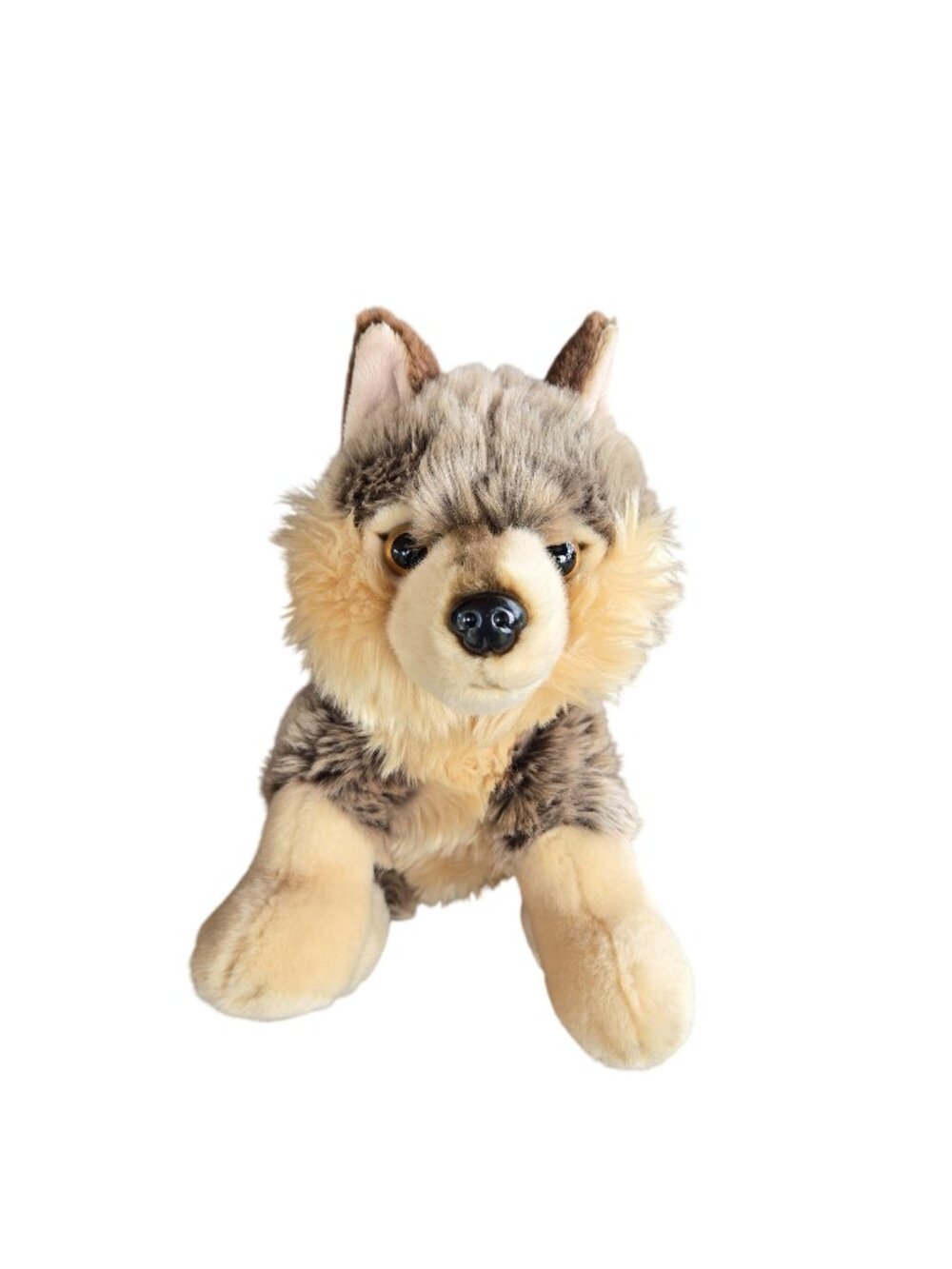Adventure Planet Heirloom Collection Realistic Wolf Plush Stuffed Animal 12"